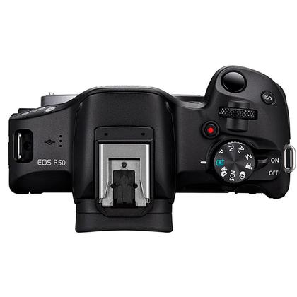 Imagem de Câmera Digital Canon EOS R50 Mirrorless Kit Lente RF-S 18-45