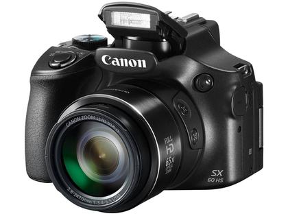 Câmera Digital Canon PowerShot SX60 HS 16.1MP - LCD 3” Variável