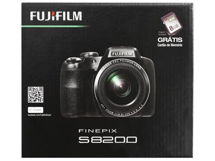 Câmera Digital Fujifilm Finepix S8200 16MP - Visor 3” Zoom Óptico
