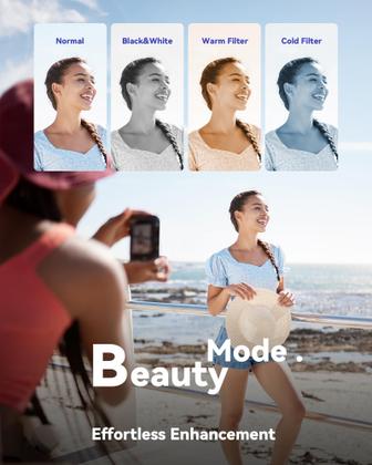 Imagem de Câmera digital Jexylon Real 2.7K de tela dupla 48MP 16x Zoom