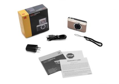 Câmera digital KODAK PIXPRO C1 Friendly Zoom 13MP Marrom - Câmera