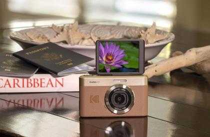 Câmera digital KODAK PIXPRO C1 Friendly Zoom 13MP Marrom - Câmera