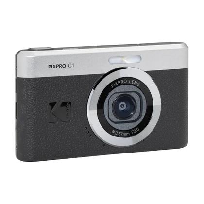 Kodak PIXPRO C1 デジタルカメラ BLACK SDカードつき Câmera Digital Kodak Pixpro C1 - Preta - Polaroid - Câmera Semi e