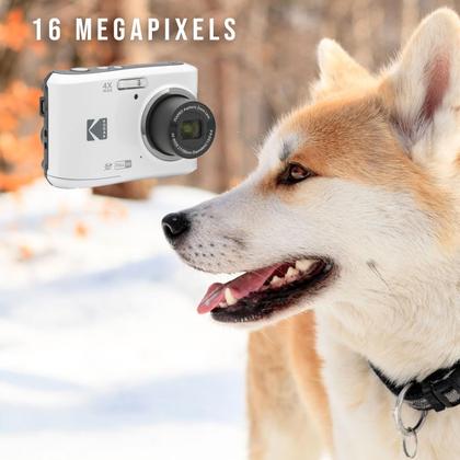 Imagem de Câmera digital KODAK PIXPRO Friendly Zoom FZ45-WH 16MP