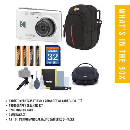 Imagem de Câmera digital KODAK PIXPRO Friendly Zoom FZ45-WH 16MP
