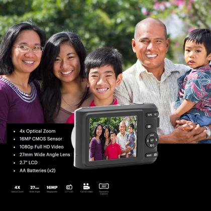 Imagem de Câmera digital KODAK PIXPRO Friendly Zoom FZ45-WH 16MP