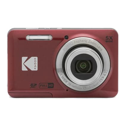 Câmera digital KODAK PIXPRO Friendly Zoom FZ55 Vermelha - Câmera