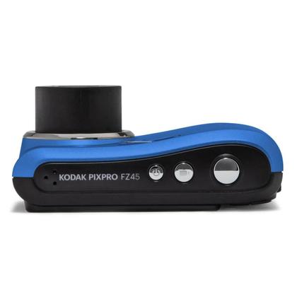 Câmera Digital Kodak Pixpro Fz45 (Azul) - Câmera Semi e