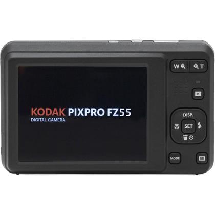 KODAK (コダック) PIXPRO FZ55-BK 16MP Câmera Digital Kodak Pixpro FZ55-BL - 16MP, Zoom 5x e Filmagem