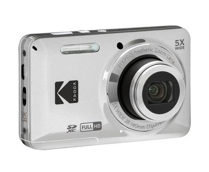 Câmera digital KODAK PIXPRO FZ55-SL 16MP 5X Zoom 1080P Prateada