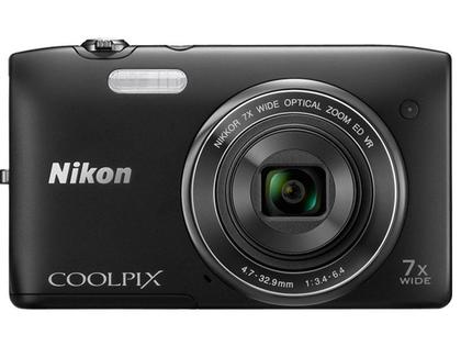 Nikon COOLPIX S3500 動作品　(b Câmera Digital Nikon Coolpix S3500 20.1MP LCD 2,7” - Zoom Óptico