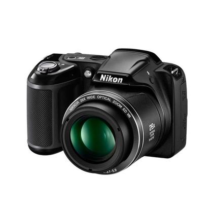 Câmera Digital Nikon L320 Coolpix 16,1 MP HD - Câmera Semi e