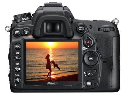 Câmera Digital Nikon Reflex D-SLR D7000 16.2MP - LCD 3