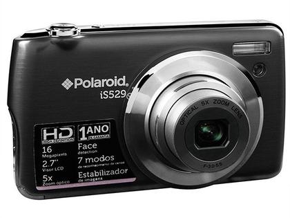 Câmera Digital Polaroid IS529 16MP LCD 2.7” - Zoom Óptico 5x