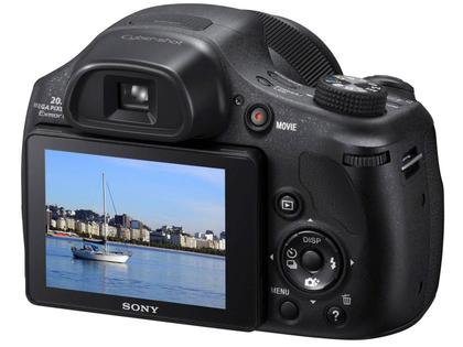 Câmera Digital Profissional Sony DSC-HX300 20.4MP - LCD 3” Móvel