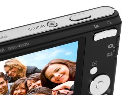 ★良品★ ソニー SONY Cyber-shot DSC-W320 Câmera Digital Sony Cyber-shot DSC-W320 14.1 MP - Face Detector