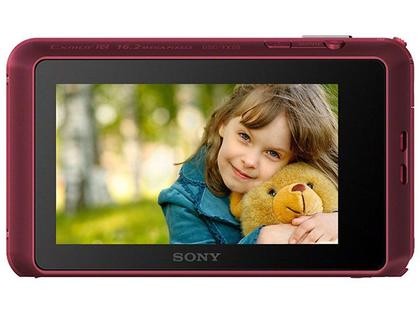 Câmera Digital Sony Cyber-Shot TX20 Rosa 16.2MP - LCD 3” Touch