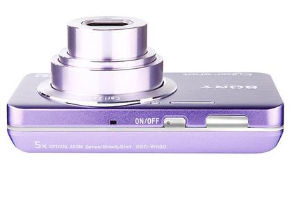 Câmera Digital Sony Cyber-Shot W630 16.1MP LCD 2,7 - Zoom Óptico