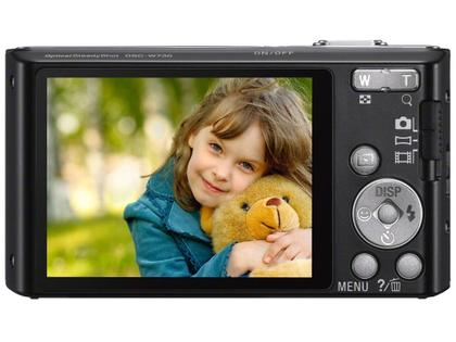 Câmera Digital Sony DSC-W730 16.1MP LCD 2,7” - Zoom Óptico 8x
