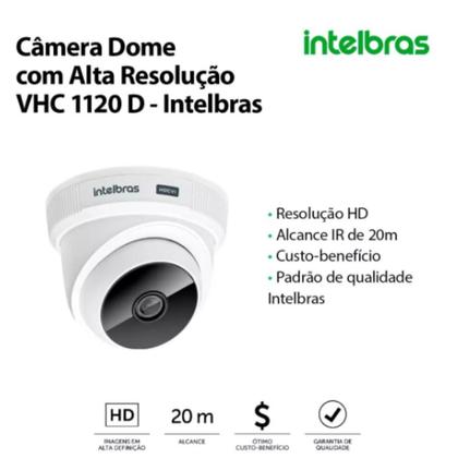 Imagem de Camera Dome Infra Hdcvi Resol. Hd Vhc 1120D (Pa)