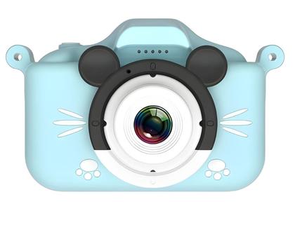 Imagem de Câmera E Filmadora Digital Com Câmera Frontal e Case Infantil Recarregável