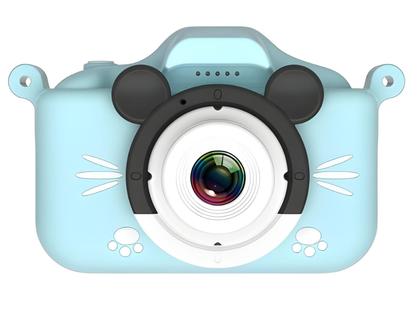 Imagem de Câmera E Filmadora Digital Com Câmera Frontal e Case Infantil Recarregável