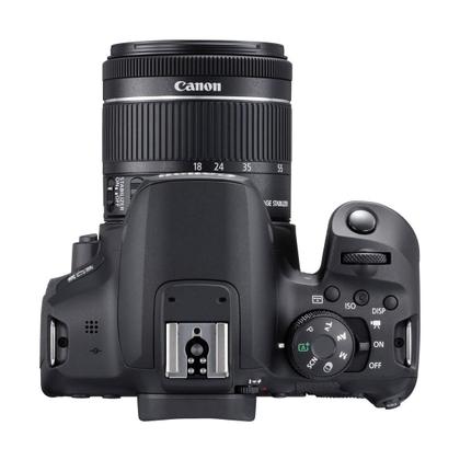 Câmera EOS Canon T8i 24.1MP 4K WIFI Com Lente 18-55mm - Câmera