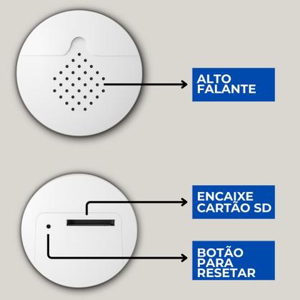 Imagem de Camera espia seguranca wifi smart inteligente no2problems