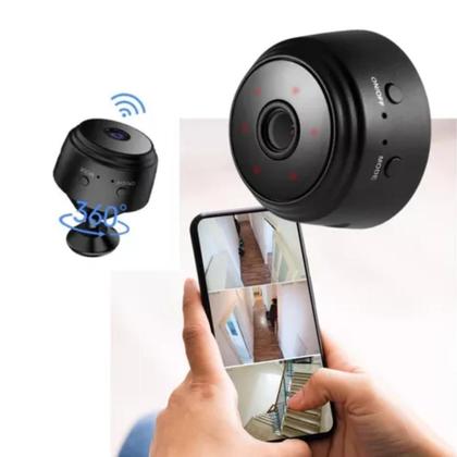 Imagem de Camera Espiã Sem Fio Com Som Visão Noturna Escuta 2024