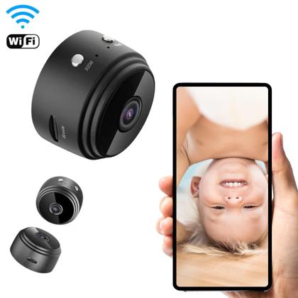 Imagem de Camera Espiã Sem Fio Com Som Visão Noturna Escuta 2024