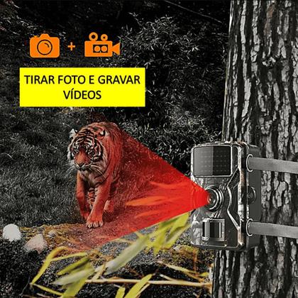 Imagem de Câmera Espião Trilha Caça Visão Noturna Vídeo Full Hd Até 10 Metros MT2080