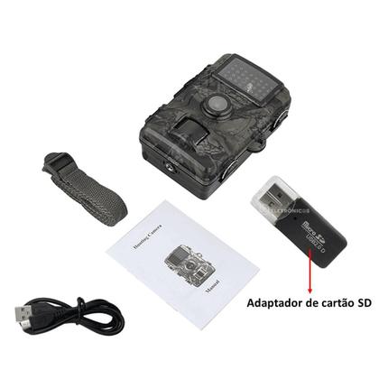 Imagem de Câmera Espião Trilha Caça Visão Noturna Vídeo Full Hd Até 10 Metros MT2080