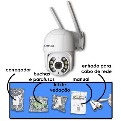 Câmera Externa Segurança Ip Infravermelho Wifi Hd Orbitronic Imagem de Câmera Externa Segurança Ip Infravermelho Wifi Hd Orbitronic