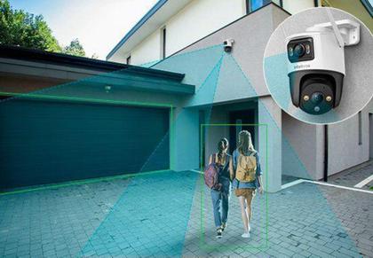 Imagem de Câmera Externa Wi-Fi 3MP 360 Full Color iM9+ Com Micro SD 64gb - Intelbras