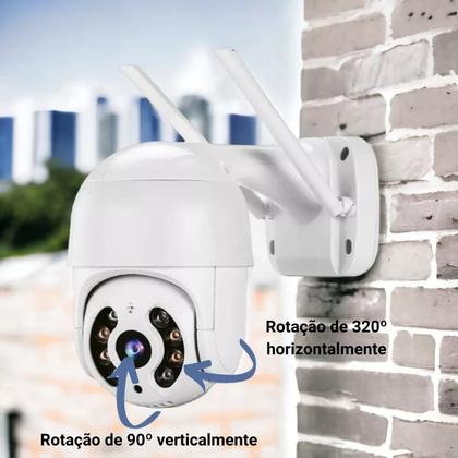 Imagem de Câmera Externa Wifi Noturna Ip66 Hd Infravermelho Icsee A8-01