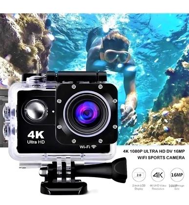 Imagem de Câmera filmadora esportiva 4k ultra HD prova dágua wifi Go Cam esportes radicais Vlogs e viagens Original com garantia