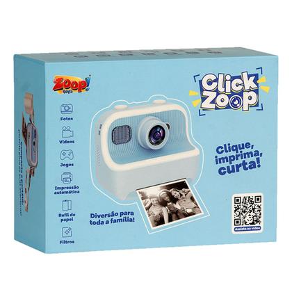 Imagem de Camera Fotografica Digital Infantil Azul Fotos Instantânea