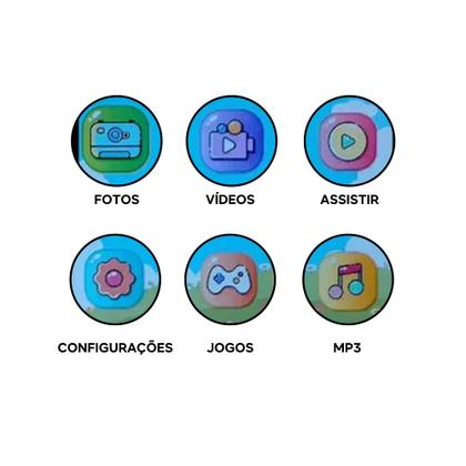 Imagem de Câmera Fotografica Instantânea Infantil Filmadora 32gb