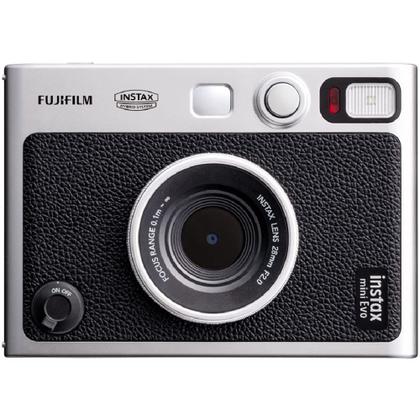Imagem de Câmera Fujifilm INSTAX Mini EVO Hybrid preta com estojo e filme