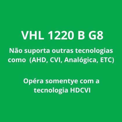 Imagem de Câmera HDCVI Lite 2 Megapixels Full HD 3.6mm 20m VHL 1220 B Intelbras