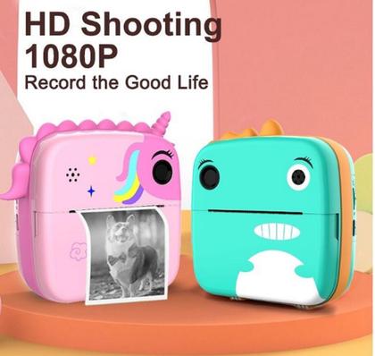 Imagem de Câmera Infantil Instantânea Filmadora Full Hd Divertida Jogo