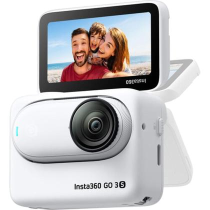 Imagem de Câmera Insta360 Go 3S Action Camera (128Gb, Arctic White)