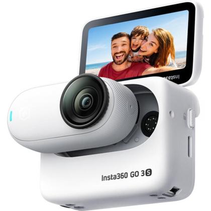 Imagem de Câmera Insta360 Go 3S Action Camera (128Gb, Arctic White)