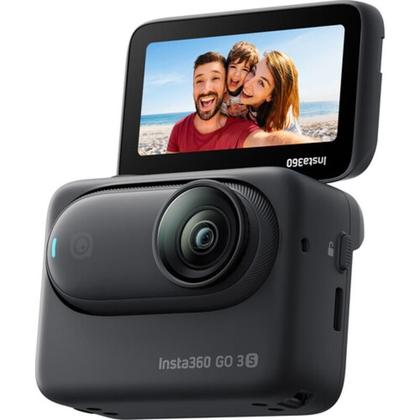 Imagem de Câmera Insta360 Go 3S Action Camera (128Gb, Midnight Black)