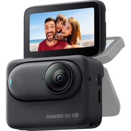 Imagem de Câmera Insta360 Go 3S Action Camera (128Gb, Midnight Black)