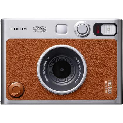 Câmera instantânea híbrida Fujifilm Instax Mini EVO Brown +32GB