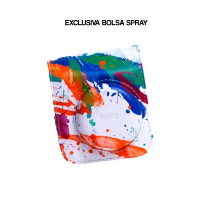 Imagem de Camera Instantanea Instax Mini 12 Kit Original com Filme Spray + Bolsa