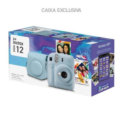 Imagem de Camera Instantanea Instax Mini 12 Kit Original com Filme Spray + Bolsa