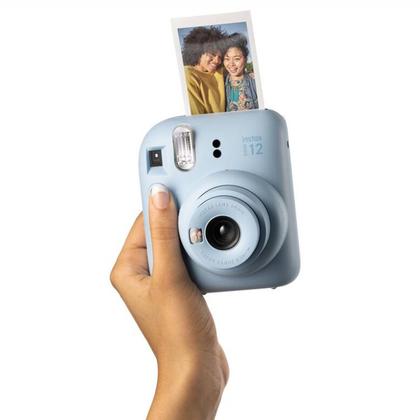 Imagem de Camera Instantanea Instax Mini 12 Kit Original com Filme Spray + Bolsa