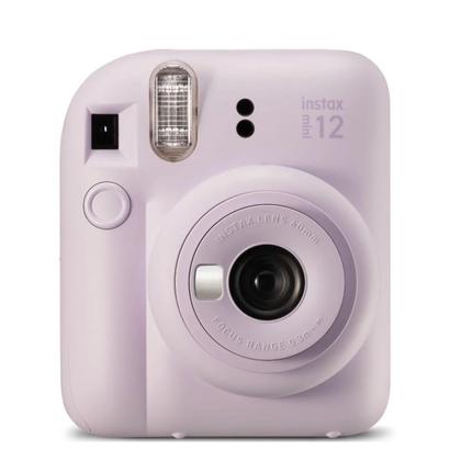 Imagem de Câmera Instantânea Instax Mini 12 Lilás Fujifilm Kit com Filme 10 Fotos Mermaid Tail com Bolsa Candy